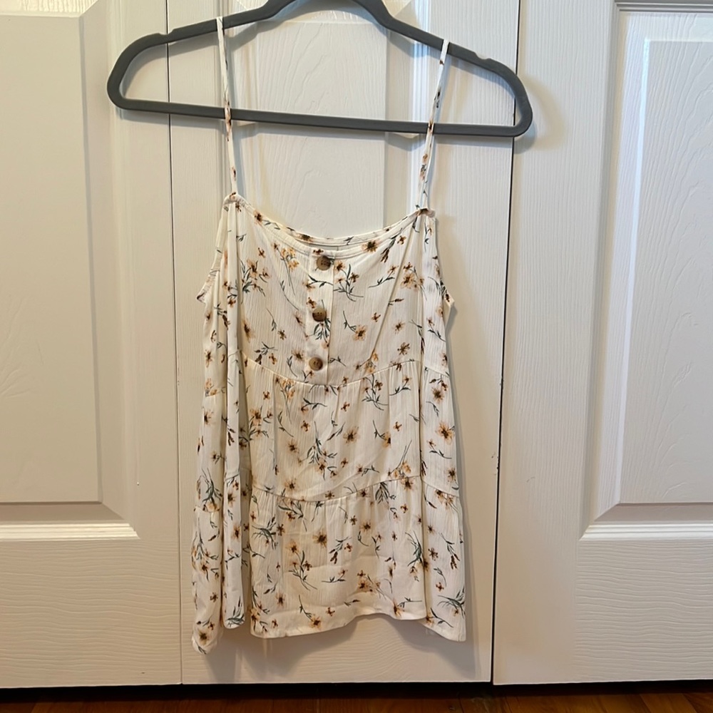 Floral tank top